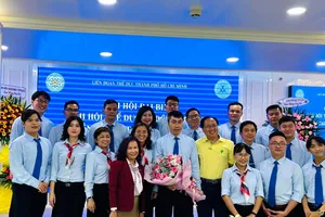 Ban chấp hành Chi hội Thể dục cổ động TPHCM ra mắt. Ảnh: LP