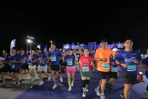 Run To Live mùa 2-2025 thu hút 10.000 VĐV tham dự. Ảnh: DŨNG PHƯƠNG 