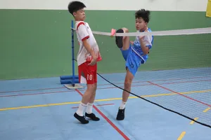 Dù là giải đấu cấp độ học sinh, nhưng chất lượng chuyên môn của VĐV được đảm bảo. Ảnh: THANH TÙNG 