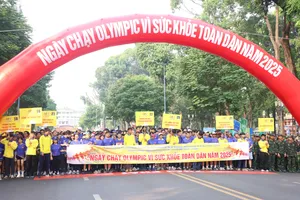 Sôi nổi Ngày chạy Olympic vì sức khỏe toàn dân tại TPHCM