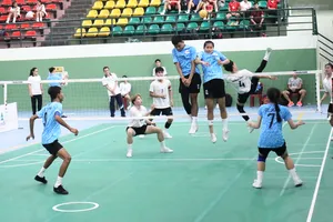 12 đơn vị góp mặt tại giải vô địch quốc gia 2025. Ảnh: THANH TÙNG 