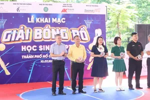 Hơn 70 đội tranh tài giải Bóng rổ học sinh THPT TPHCM 2025