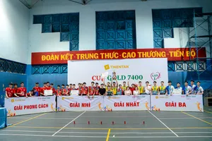 Các đội đoạt giải tại CUP GOLD 7400