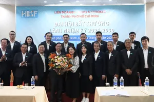 Ban chấp hành Liên đoàn Billiards và Snooker TPHCM nhiệm kỳ 2025-2030. Ảnh: THANH TÙNG 