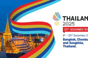 SEA Games 33 sẽ khai mạc vào ngày 9-12 