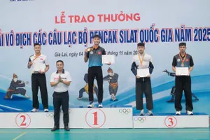 Tuyển pencak silat TPHCM giành 9 HCV chung cuộc tại giải