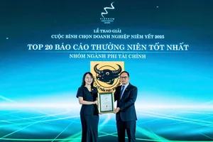 Công ty CP Phân bón Bình Điền được xướng tên trong tốp 20 doanh nghiệp có Báo cáo thường niên tốt nhất - nhóm ngành phi tài chính