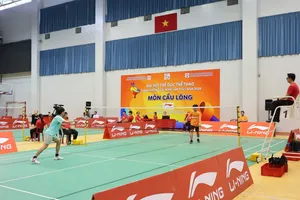 Các tuyển thủ tranh tài ở 7 nội dung đơn, đôi, đồng đội