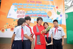 Ngày sách 2026 tại đường sách TPHCM góp phần khơi dậy khát vọng tri thức trong kỷ nguyên số. Ảnh: Quỳnh Mai 