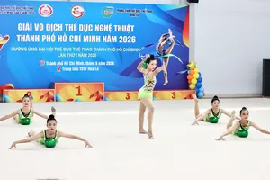 Gần 100 VĐV tranh tài giải thể dục nghệ thuật TPHCM 2026