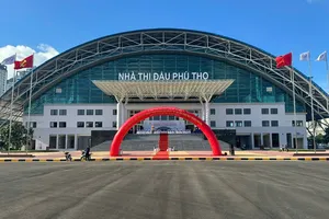Nhà thi đấu TDTT Phú Thọ đã hoàn thành việc nâng cấp, sửa chữa 