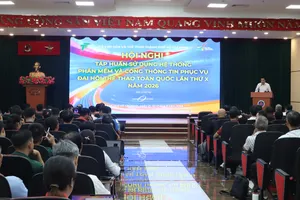 Đông đảo nhà quản lý, cán bộ bộ môn, kỹ thuật viên và lực lượng chuyên môn tham gia tập huấn. Ảnh: THANH TÙNG 