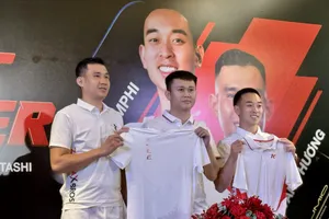 Văn Phương và Nicholas Khamphilath được công bố đảm nhận vai trò đại sứ thương hiệu Kaitashi. Ảnh: Quỳnh Mai