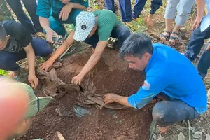 Bình Phước: Đội K72 tìm kiếm, quy tập được 3 bộ hài cốt liệt sĩ trong lô cao su