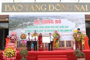 Đàn đá Bình Đa là bảo vật quốc gia