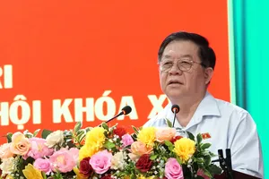 Trưởng ban Tuyên giáo Trung ương tiếp xúc cử tri tại Tây Ninh 