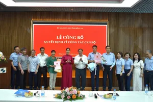 Lễ công bố quyết định công tác bổ nhiệm cán bộ