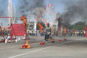 TPHCM đoạt giải nhất Hội thi Nghiệp vụ chữa cháy và cứu nạn cứu hộ 2020