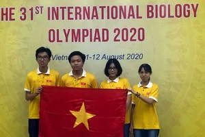 4 thành viên đội tuyển Việt Nam dự thi Olympic Sinh học quốc tế năm 2020 đều đoạt giải