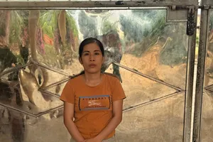 Tạm giữ hình sự người vợ dùng dao đâm chồng rồi đi tự thú