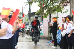 Đấu giá chiếc xe đạp của VĐV Marino, gây quỹ hỗ trợ phòng chống lũ