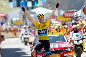 Tay đua huyền thoại Chris Froome.