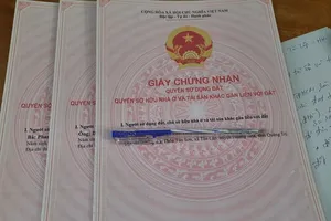 Người phụ nữ dùng sổ đỏ giả lừa bán đất 