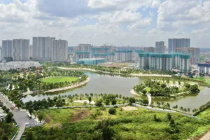 Vinhomes Grand Park, phường Long Bình, TPHCM. Ảnh: HOÀNG HÙNG