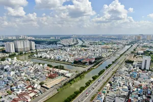 Khu vực phường Bình Tiên, TPHCM Ảnh: HOÀNG HÙNG