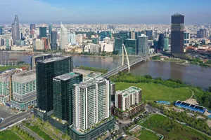 Khu vực đô thị tại phường An Khánh, TPHCM. Ảnh: HOÀNG HÙNG