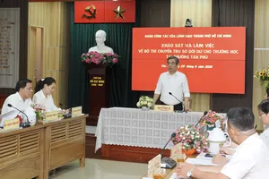 Phó Bí thư Thành ủy TPHCM Nguyễn Phước Lộc: Chuyển trụ sở dôi dư sang trường học đảm bảo công năng và an toàn cho học sinh