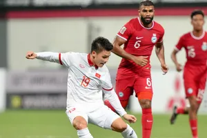 Đội tuyển Việt Nam làm quen mặt sân Jalan Besar