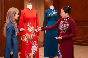 Nhà thiết kế trẻ và tình yêu với áo dài