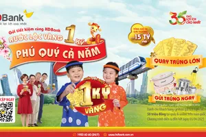 Trước thềm Đại lễ 30-4, HDBank tìm ra chủ nhân 1 ký vàng SJC và 16 khách hàng trúng thưởng