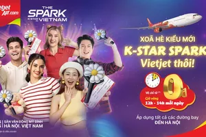 Săn vé bay 0 đồng, tận hưởng mùa hè rực rỡ với đại nhạc hội K-Star Spark in Vietnam cùng Vietjet