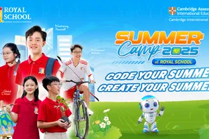 Mùa hè 2025 ở Royal School: Khám phá thế giới công nghệ, sáng tạo dự án “không giới hạn”