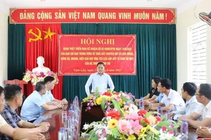 Đồng chí Chủ tịch UBND tỉnh làm việc tại huyện Thuận Châu