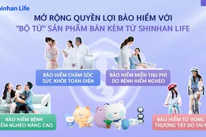 Shinhan Life Việt Nam mở rộng quyền lợi bảo hiểm