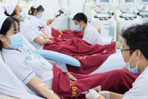 Kho máu giảm, nhiều bệnh viện kêu gọi hiến máu