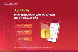 Agribank tăng cường biện pháp bảo vệ tài khoản khách hàng