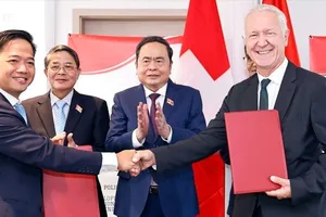 Thụy Sĩ đánh giá cao việc Việt Nam xây dựng Trung tâm tài chính quốc tế