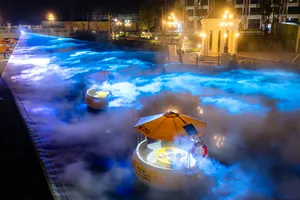 Lạc vào thế giới cổ tích trên Dòng sông Ánh sáng tại TP Thiên niên kỷ T&T City Millennia