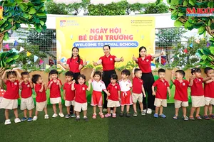 "Ngày hội Bé đến trường" tại Royal School: Khởi đầu yêu thương cho các bé mầm non