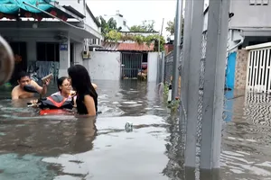 Cấp bách giải quyết ngập khu vực chợ Thủ Đức
