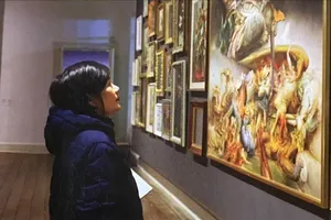 Những bước chân trong phòng triển lãm: Đọc hội họa bằng trái tim