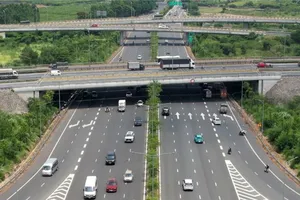 Cân nhắc trồng cây xanh trên dải phân cách đường cao tốc