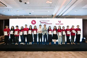 Nam Long trao 84 suất học bổng “Swing for Dreams” 2025, tổng giá trị 840 triệu đồng cho sinh viên