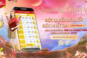 Trọn gói Business và SkyBoss chỉ từ 1,8 triệu đồng trong Mega Livestream “Chuyện bay Vietjet kể” 27-11