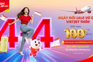 Cùng Vietjet săn vé bay sớm, giá tốt để thỏa sức khám phá Việt Nam và thế giới