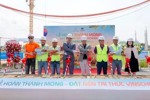 Vinschool tăng tốc xây dựng, gia đình trẻ thêm quyết tâm chuyển cư về Vinhomes Green City